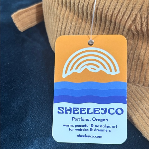 Corduroy Cap with Embroidered Patch - Picture 2 of 9